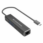 &nbsp;"Conceptronic-CONCEPTRONIC Adapter USB-C -> 2.5GbE 2xUSB-C USB-A 0.15m sw-Conceptronic-Adapter/Cable"