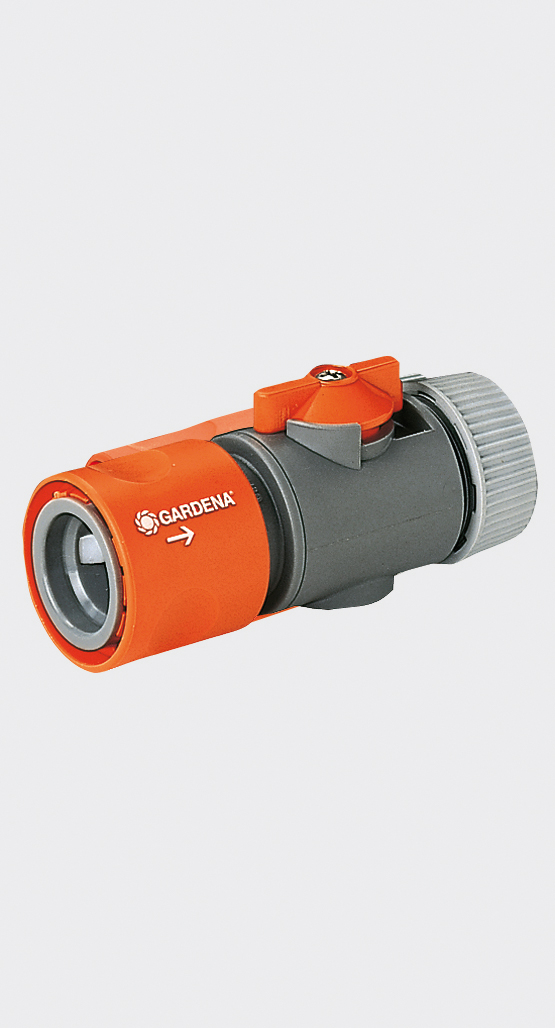 Gardena - Regulierstop 13mm (1/2), Schlauchstck