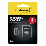 Intenso - microSDHC 8 GB, Speicherkarte