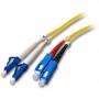 Efb-elektronik - Duplex Jumper LC-SC 9/125, OS2, LSZH, gelb, 2mm, 2m