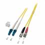 Efb-elektronik - Duplex Jumper LC-ST 9/125�, OS2, LSZH, gelb, 2.0mm, 2m Hersteller: EFB Elektronik (O0361.2)
