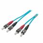 Efb-elektronik - Duplex Jumper ST-ST 50/125�, OM3, LSZH, aqua, 3.0mm, 2m Hersteller: EFB Elektronik (O7013.2)