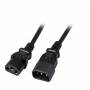 Efb-elektronik - Kaltger�teverl. C14 180�-C13 180�,sw,1.0m,3x0.75mm