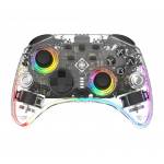 Deltaco - Controller 2 C Taste RGB Wireless transparent Switch