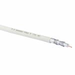 Schwaiger - Koaxialkabel 135 dB 4-fach 8,2mm 25,0m Wei�