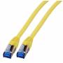 Efb - RJ45 Patchkabel Cat.6A S/FTP TPECat.7 Rohkabel superflex gelb 0,25m Hersteller: EFB Elektronik (K5525FGE.0,25)