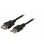 Efb-elektronik - USB2.0 Verl�ngerungskabel A-A,St-Bu,0.5m,schwarz,Class