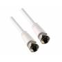Schwaiger - Sat Empf�ngerkabel 75 dB 5,0m Wei�
